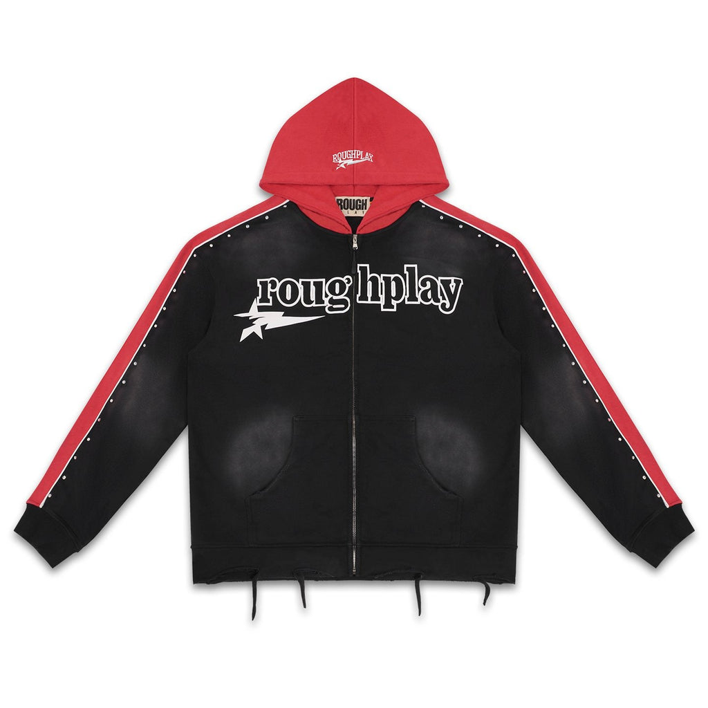 Rough Play Lightning Colorblock Zip Hoodie